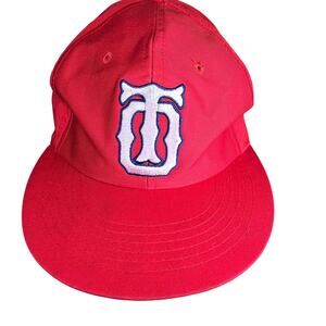 Tulsa Oilers Hockey Cap NHL National Hockey League Red Snapback Excellent